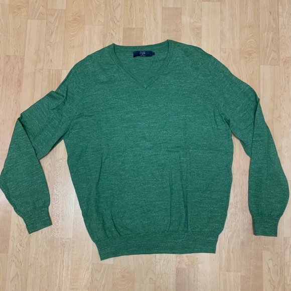 J. Crew Other - J. Crew Green V neck Sweater